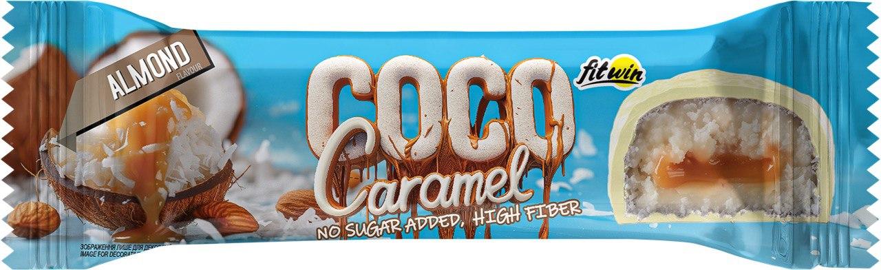 Батончик FitWin Coco Caramel 40 g (Almond)