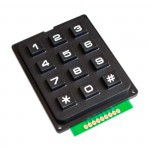 Матрична клавіатура, 12 кнопок в матрице 3х4