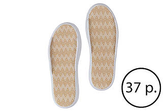 Підошва для взуття, Ruziniu, біла з бортиком, 37 розмір (23,5см)