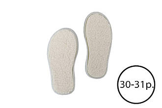 Підошва для взуття дитяча, Ruziniu, біла, розмір 30-31 (19см)