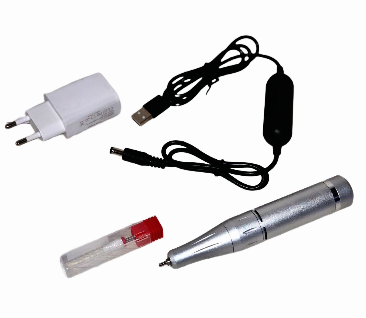 Портативний фрезер-ручка USB для манікюру та педикюру | 35 Вт, 35 000 об/хв, UV-201