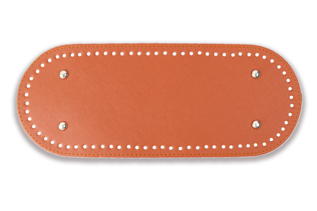 Денце для сумки, 32*12 см, коричневий, екошкіра, фото 1