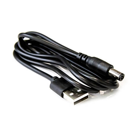 Кабель для роутера USB 2.0 - DC 5.5/2.5 мм, 5V - 5V (USB to DC5), фото 1