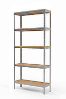 Стелаж для складу, архіву, магазину. чк-80 оцинк. 1960*920*500*5полок ДСП