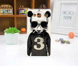 Чохол силіконовий бампер для Xiaomi Redmi 2 з малюнком Панда в окулярах