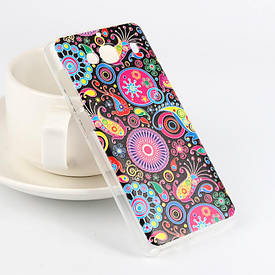 Чохол силіконовий бампер для Xiaomi Redmi 2 з малюнком Візерунки
