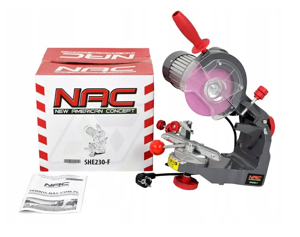 Точильний апарат для заточування ланцюгів NAC 5700 об. хв. SHE230-F, фото 1