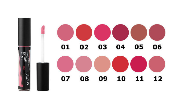 Блиск для губ Velvet Matte Lipgloss Malva 01 PM490 (8681217290440), фото 1