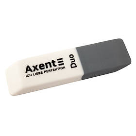 Гумка стиральна Axent Duo 1185-А //42шт/уп