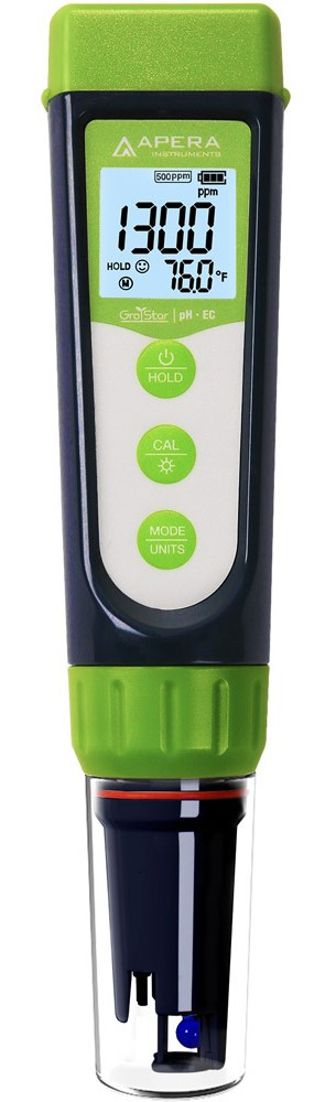 Комбінований ручний тестер GroStar® GS4 pH/EC/500ppm/700ppm/Temp (5-в-1) для аграріїв