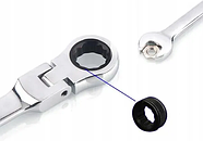 Набір ключів ріжково-накидних із тріскачкою 8-19 мм Falon-Tech FT7712, фото 5