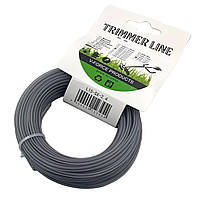 Волосінь для тримера 2,4мм х 15м "зірка" армована №L15-SX-2.4 (240), Тримерна волосінь, Волосінь для коси