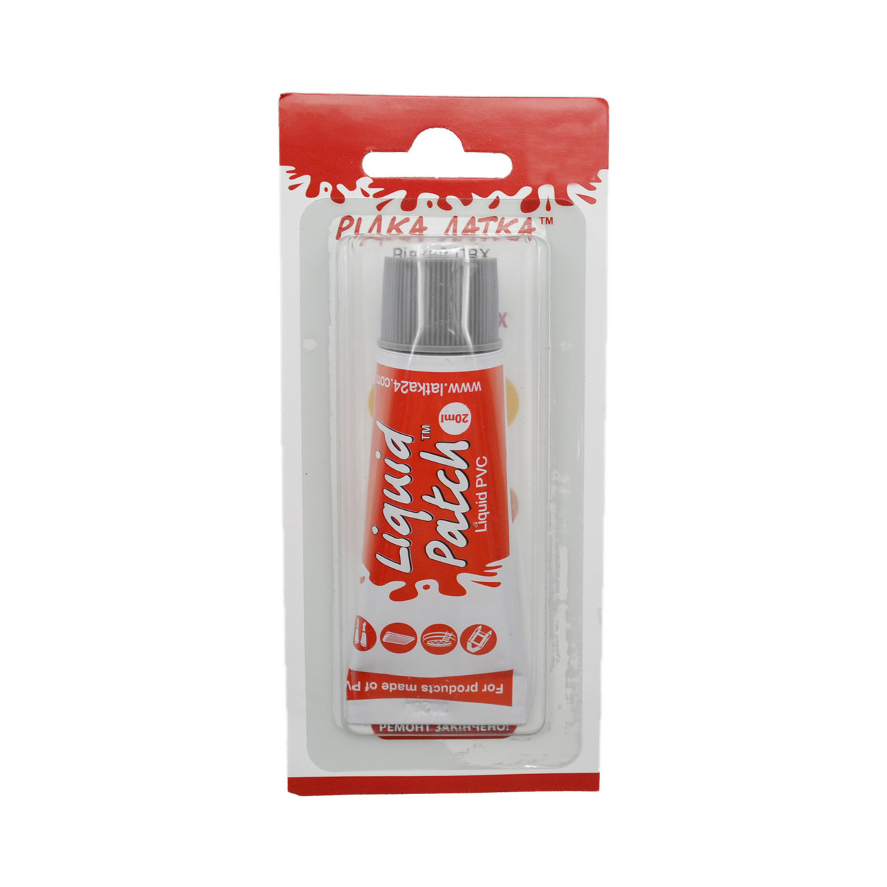 Рідка латка для ремонту виробів з ПВХ Світло-сірий, фото 1