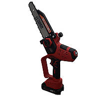 Портативна пилка TigerProTech TD-S011-MA - безщиткова, 20 см, 0,8 кВт, 8 м/с, дисплей, масляне охолодження, 2 АКБ, 21 В/2 Аг, кейс, фото 7