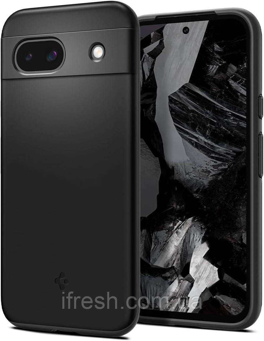 Чохол Spigen для Pixel 8a - Thin Fit, Black (ACS07256)