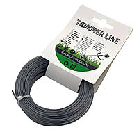 Волосінь для тримера 2,0мм х 15м "зірка" армована №L15-SX-2.0 (280), Тримерна волосінь, Волосінь для коси