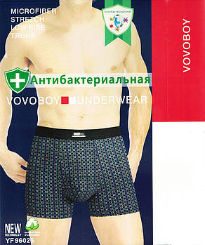 Труси чоловічі боксери бавовна Vovoboy, розміри XL-4XL, 96026