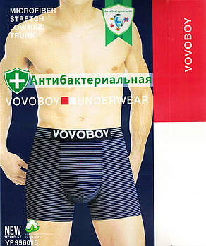 Труси чоловічі боксери бавовна Vovoboy, розміри XL-4XL, 996015