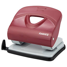 Діркопробивач 30арк металевий червоний Axent Exakt-2 3930-06-А //1шт/уп