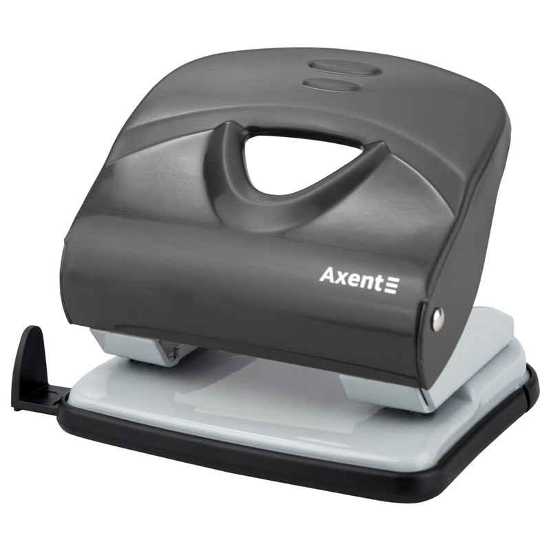 Діркопробивач 30арк металевий чорний Axent Exakt-2 3930-01-А //1шт/уп