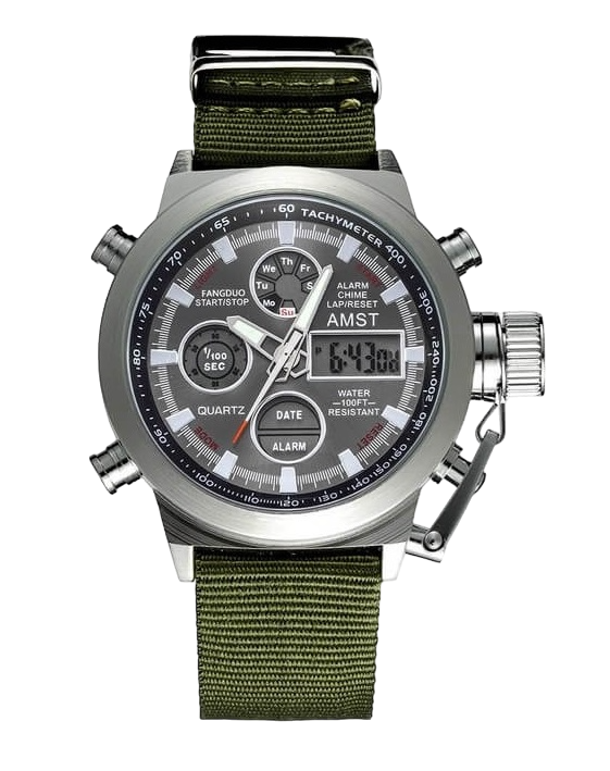 Спортивний електронний годинник AMST 3003.