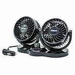 Подвійний вентилятор 12В по 12.7см Elegant Maxi EL 101 548, фото 8