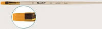 Кисть синтетика плоская жесткая, для работы с Акрилом, Гуашью,Маслом серия 1322, № 12