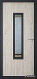 Вхідні двері ABWEHR  модель 408 Solid Glass, фото 2