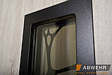 Вхідні двері ABWEHR  модель 408 Solid Glass, фото 9