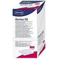 Серветки марлеві стерильні Sterilux ES, 10х20 см (25х2 шт./уп.), 8 шарів