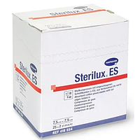 Серветки марлеві стерильні Sterilux ES, 5х5 см (25х2 шт./уп.), 8 шарів