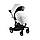 Універсальна коляска 2 в 1 IBEBE I-STOP (32 White Eco) Chrome, фото 5