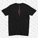 Футболка чорна Morze Jujutsu Kaisen V27, фото 3