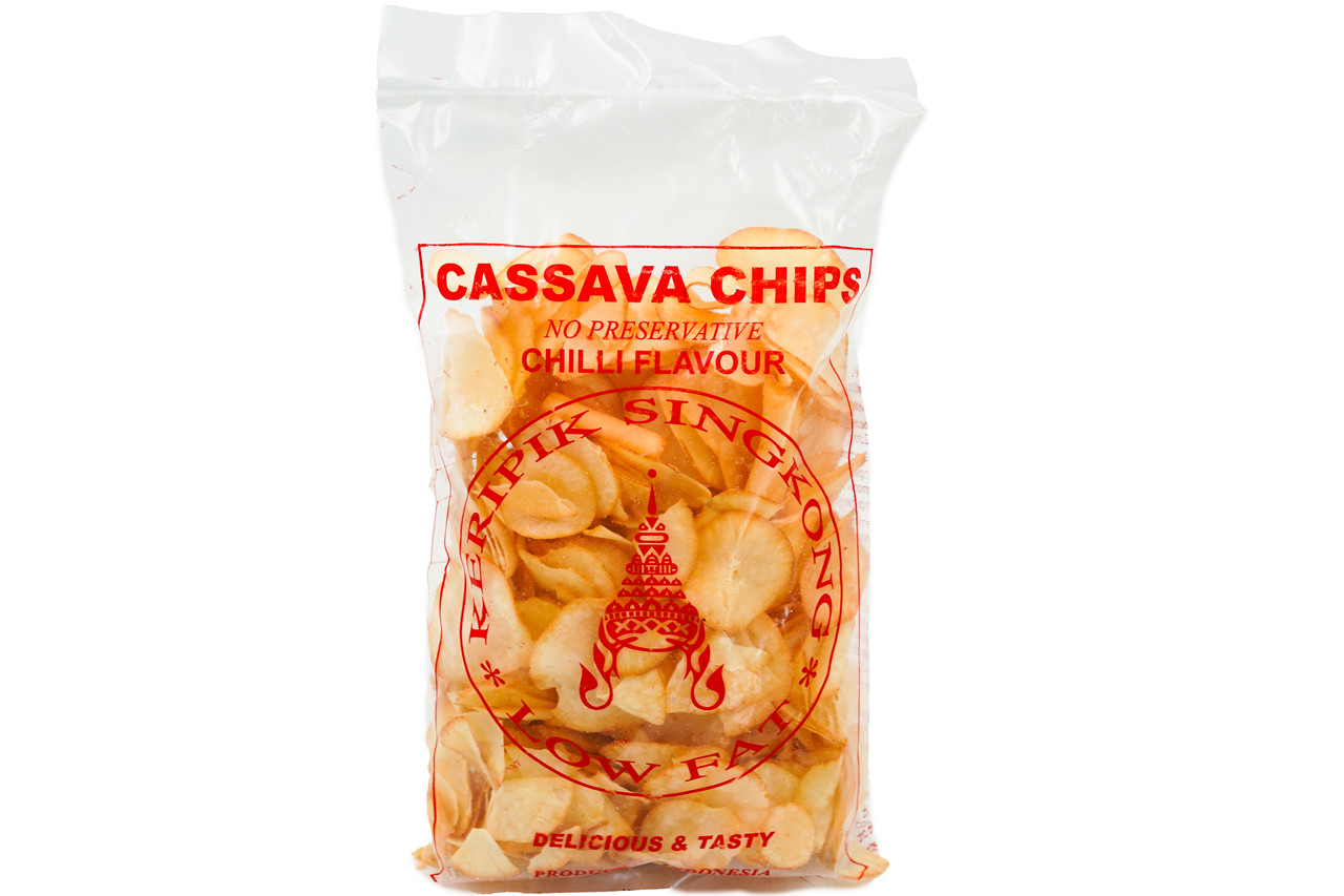 Чіпси чилі Cassava KERIPIK SINGKONG 250 г