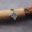 Чоловічий кулон підвіска з ланцюжком NEVERFADE на шию з медичної сталі під срібло, фото 2