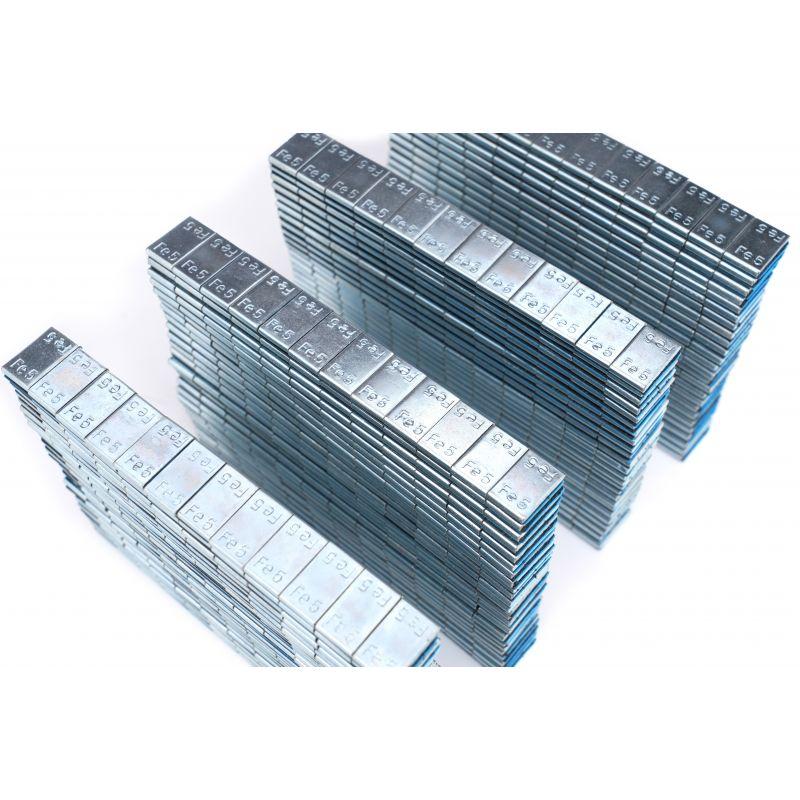 Грузики самоклеючі 5г, 100 шт Kraft&Dele KD11812 оцинковані клеючі грузики