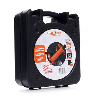 Присока для скла 200 мм/190 кг Kraft&Dele KD10738 вакуумна присоска