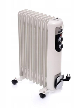 Побітовий масляний обігрівач 2000 Вт Kraft&Dele KD11729 обігрівач масляний