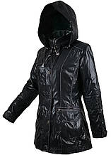 Тренч жіночий з капюшоном City Classic Чорний