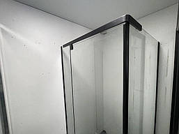 Душова кабіна Aquanil Camellia 100х90х190 прозоре скло профіль чорний, фото 5