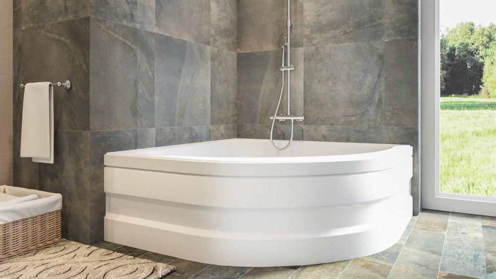 Душовий піддон Aquanil KAISER High 100х100х45 см зі знімною панеллю