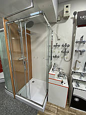 Душова кабіна Aquanil INDIANA 85х85х190 прозоре скло профіль хром, фото 3