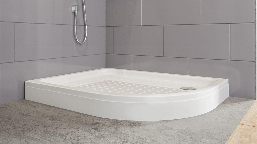 Душовий піддон Aquanil DREAM права 120х90х15 см зі знімною панеллю