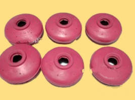 Пильовик наконечника Москвіч 412 червоний Біла Церква к-т 6 шт.