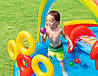 Надувний ігровий центр дитячий Веселка (297-193-135см, гірка, басейн 217л, м'ячі 6шт) Intex 57453, фото 6