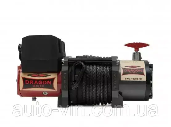 Лебідка автомобільна електрична Dragon Winch DWM 10000 HD synthetic