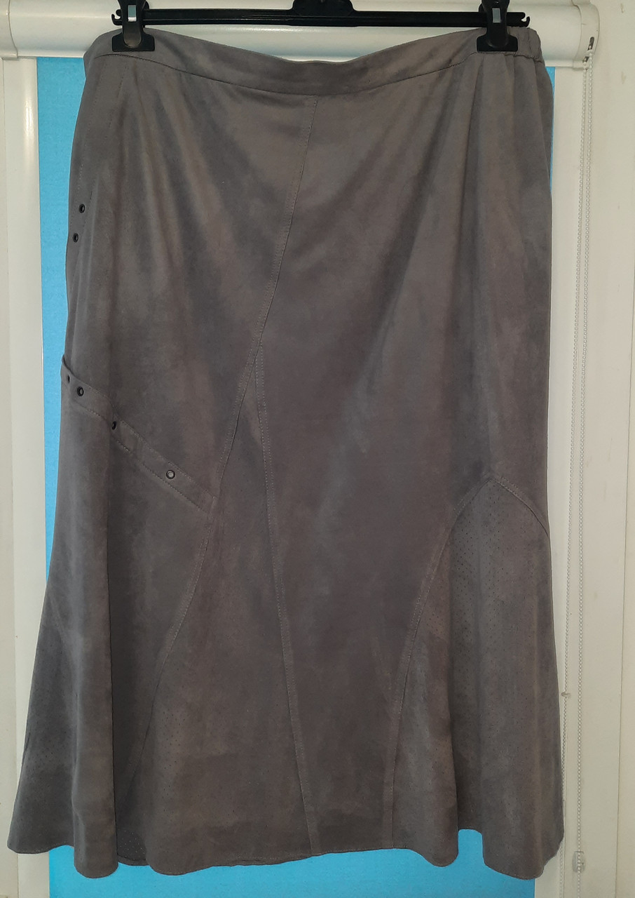 Спідниця жіноча Petro Soroka модель МС-0656-09 еко-замша, фото 1