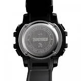 Спортивний електронний водонепроникний годинник Skmei 1475BK All Black. Тактичний годинник для військових, фото 9