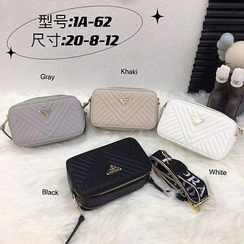 Сумочка крос-боді жіноча 20*12 см з  довгим ремінцем у різних кольорах VV