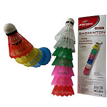 Волани для бадмінтону, воланчики 12 шт, "JOEREX", AJDH-51899